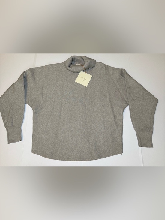 Cynthia Rowley Sweaters - Cynthia Rowley grey turtleneck dolman-sleeve sweater medium